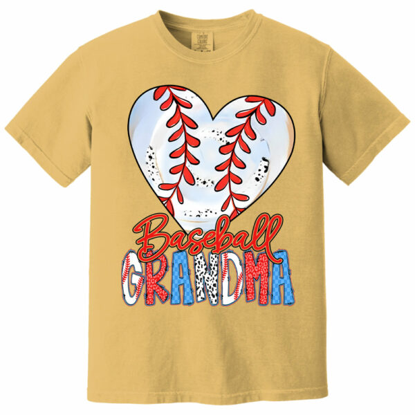 Heart Baseball Grandma - Personalized Shirt - Image 13
