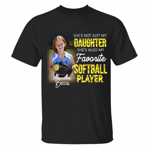 He's Not Just My Grandson He's Favorite Softball Player Personalized Shirt - Image 7