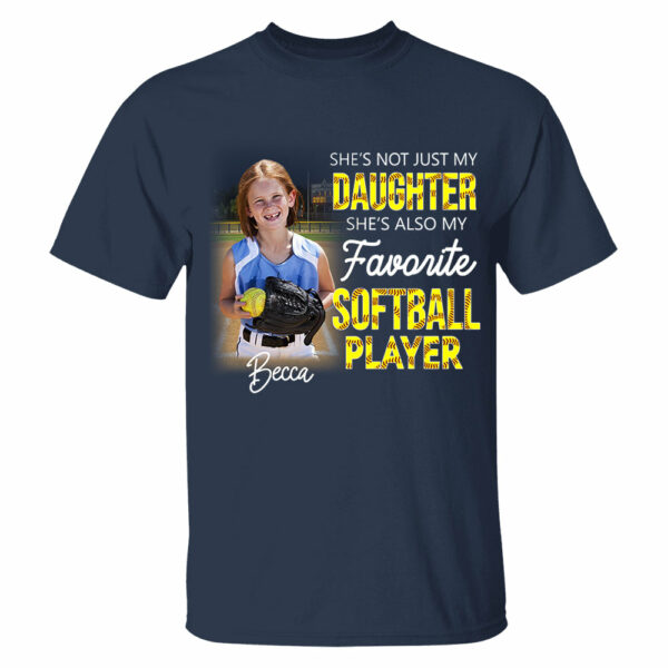 He's Not Just My Grandson He's Favorite Softball Player Personalized Shirt - Image 8