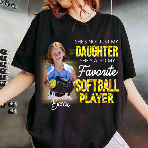He's Not Just My Grandson He's Favorite Softball Player Personalized Shirt