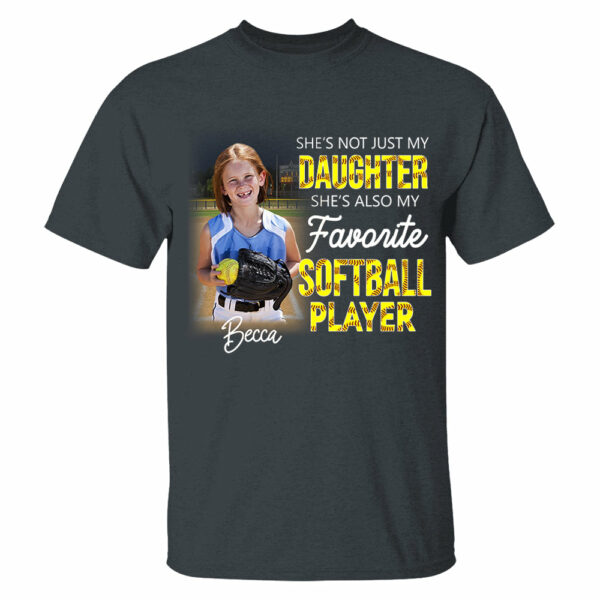 He's Not Just My Grandson He's Favorite Softball Player Personalized Shirt - Image 11