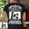 I Am A Lucky Mom I Have A Stubborn Son Custom Photo Shirt Gift For Mom