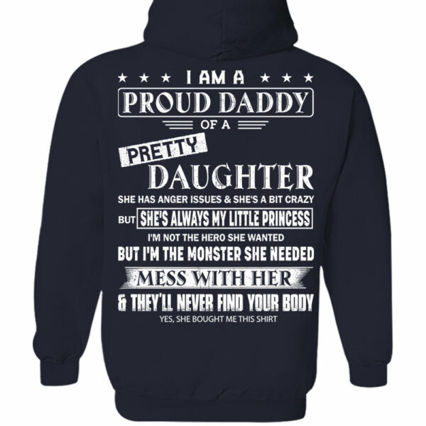 I Am A Proud Daddy Of A Pretty Daughter Shirt Perfect Gift For Dad 2 - Image 11