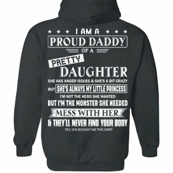 I Am A Proud Daddy Of A Pretty Daughter Shirt Perfect Gift For Dad 2 - Image 12