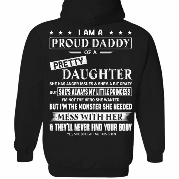 I Am A Proud Daddy Of A Pretty Daughter Shirt Perfect Gift For Dad 2 - Image 5