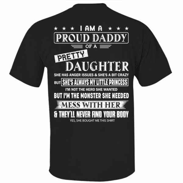 I Am A Proud Daddy Of A Pretty Daughter Shirt Perfect Gift For Dad 2 - Image 13