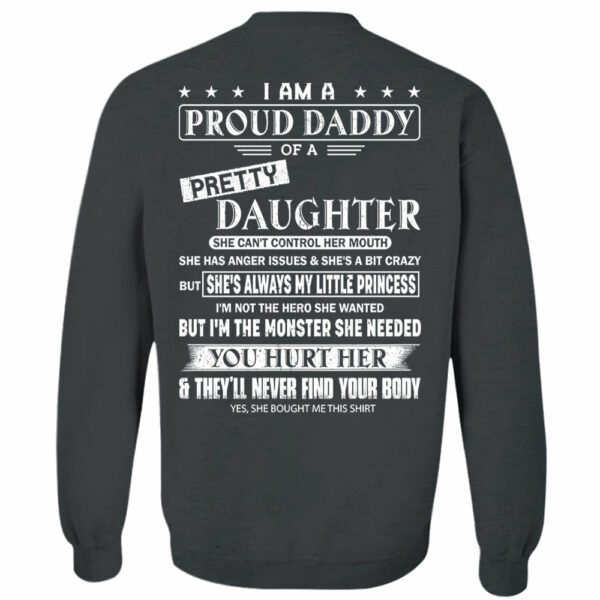 I Am A Proud Daddy Of A Pretty Daughter Shirt Perfect Gift For Dad - Image 10