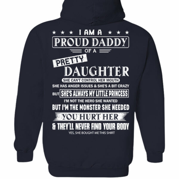 I Am A Proud Daddy Of A Pretty Daughter Shirt Perfect Gift For Dad - Image 8