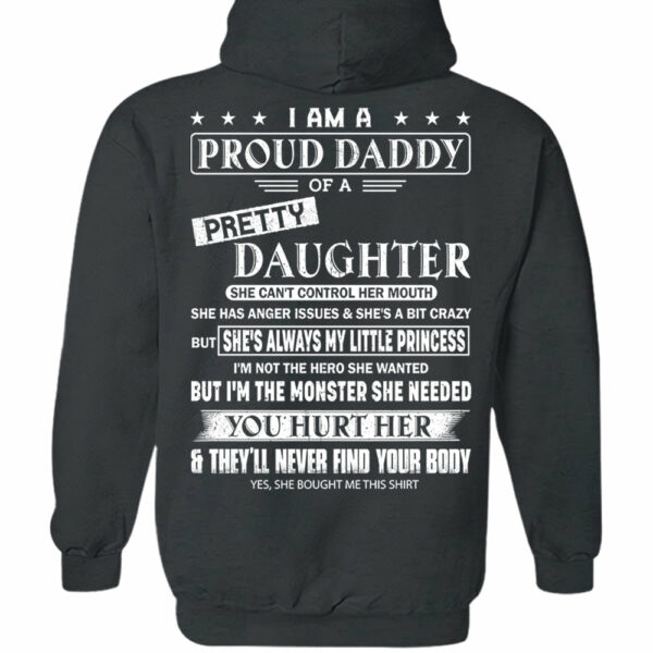 I Am A Proud Daddy Of A Pretty Daughter Shirt Perfect Gift For Dad - Image 14
