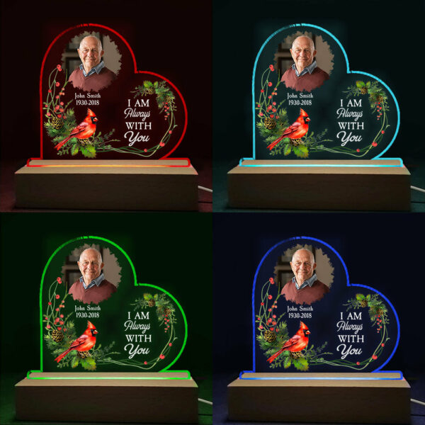 I Am Always With You - Personalized LED Light - Image 2