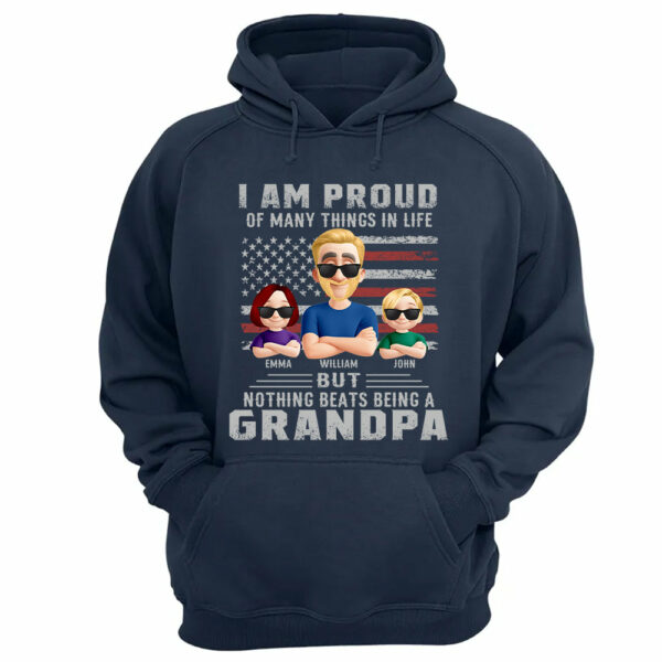 I Am Proud Of Many Things In Life But Nothing Beats Being A Grandpa, Personalized Shirt, Gift For Dad T1807 - Image 12