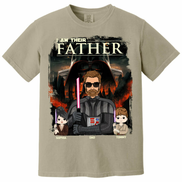 I Am Their Father - Custom Shirt For Dad - Image 15