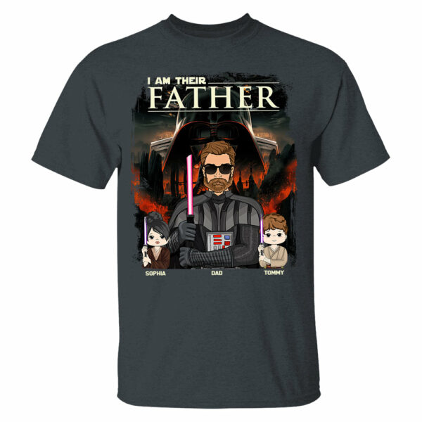 I Am Their Father - Custom Shirt For Dad - Image 4