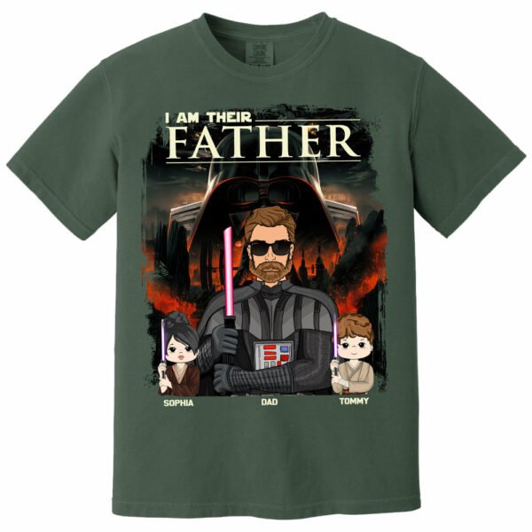 I Am Their Father - Custom Shirt For Dad - Image 10