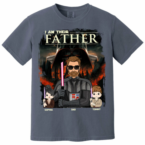 I Am Their Father - Custom Shirt For Dad - Image 14