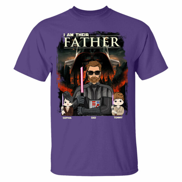 I Am Their Father - Custom Shirt For Dad - Image 6