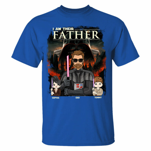 I Am Their Father - Custom Shirt For Dad - Image 5