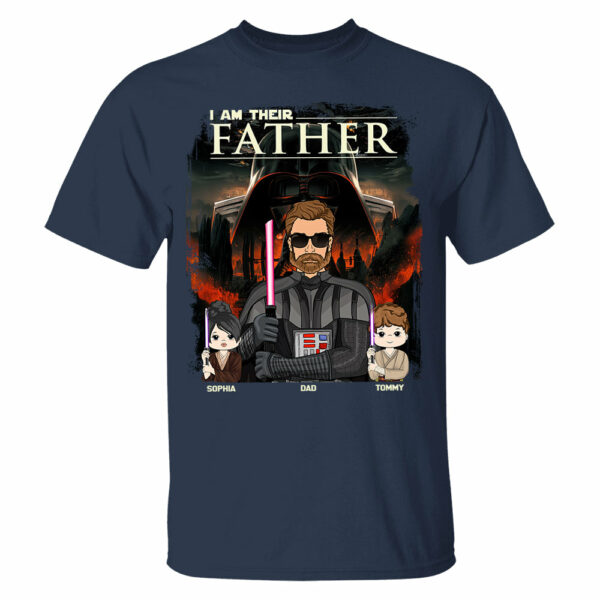I Am Their Father - Custom Shirt For Dad - Image 3