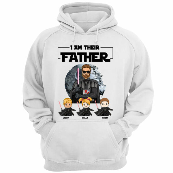 I Am Their Father - Custom Shirt Gift For Dad Daddy - Image 4