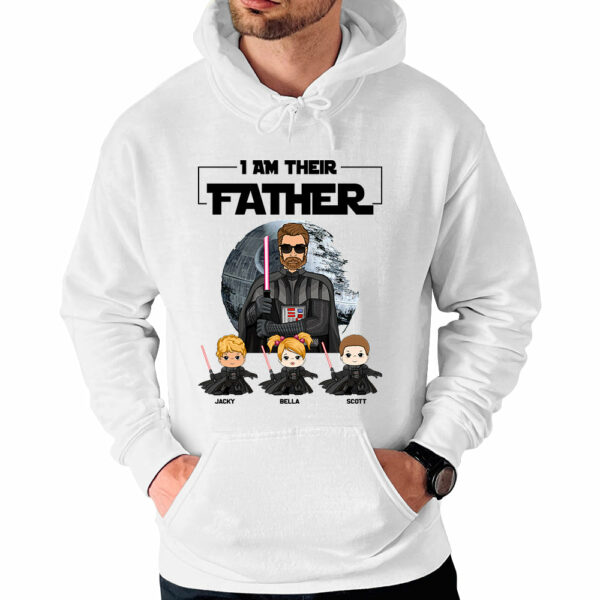 I Am Their Father - Custom Shirt Gift For Dad Daddy - Image 5