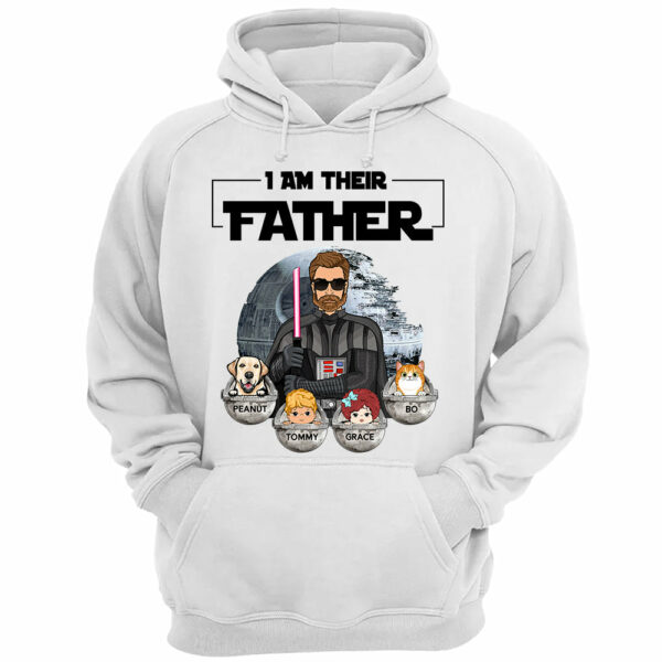 I Am Their Father - Custom Shirt With Kids Gift For Dad Mom - Image 4