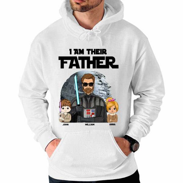 I Am Their Father - Custom Shirt With Kids Gift For Dad Mom - Image 5