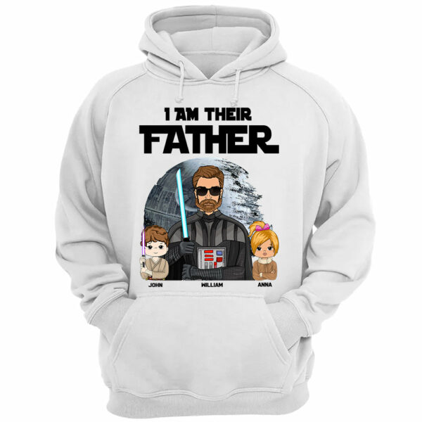 I Am Their Father - Custom Shirt With Kids Gift For Dad Mom - Image 4