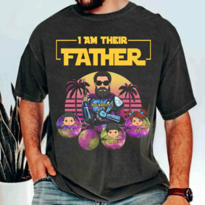 I Am Their Father - Personalized Shirt Custom Nickname And Kid's Name Gift For Dad Mom