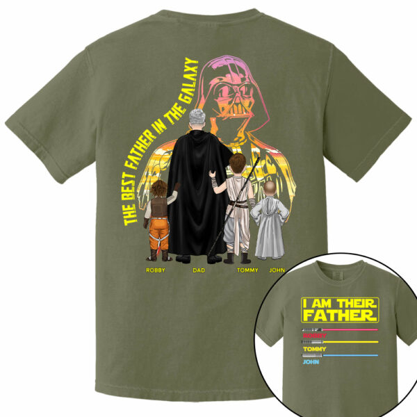 I Am Their Father - Personalized Shirt For Dad - Image 14
