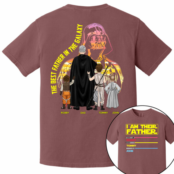 I Am Their Father - Personalized Shirt For Dad - Image 12