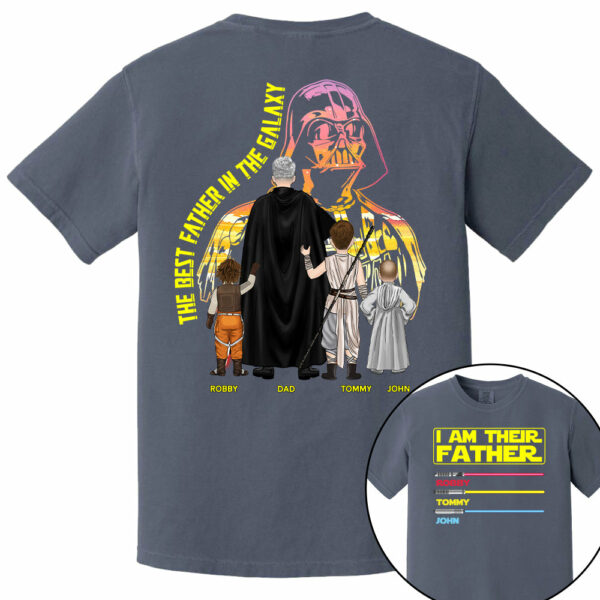 I Am Their Father - Personalized Shirt For Dad - Image 8