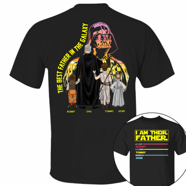 I Am Their Father - Personalized Shirt For Dad - Image 3