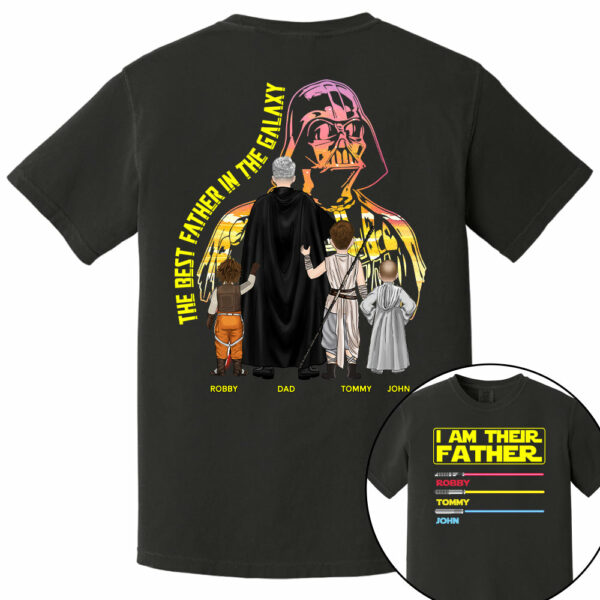 I Am Their Father - Personalized Shirt For Dad - Image 9