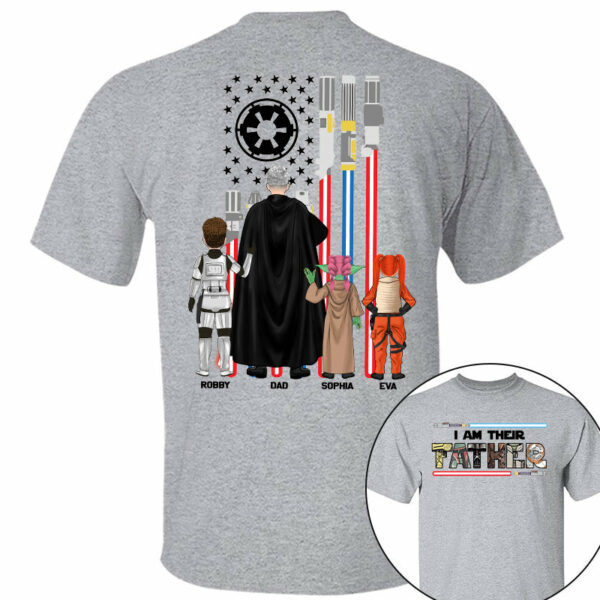 I Am Their Father - Personalized Shirt For Dad Grandpa NA04 - Image 12