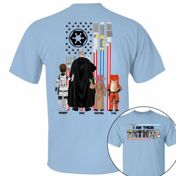 I Am Their Father - Personalized Shirt For Dad Grandpa NA04 - Image 13