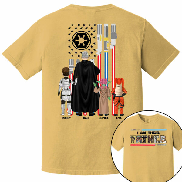 I Am Their Father - Personalized Shirt For Dad Grandpa NA04 - Image 10