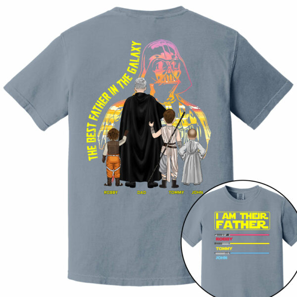 I Am Their Father - Personalized Shirt For Dad - Image 15
