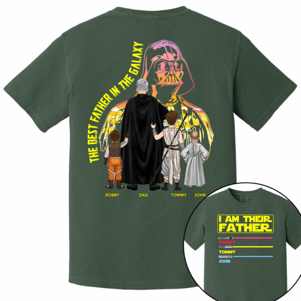 I Am Their Father - Personalized Shirt For Dad - Image 13