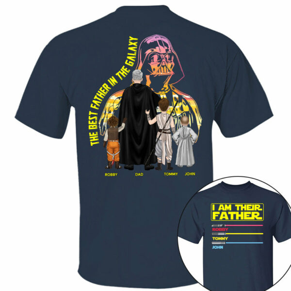 I Am Their Father - Personalized Shirt For Dad - Image 5