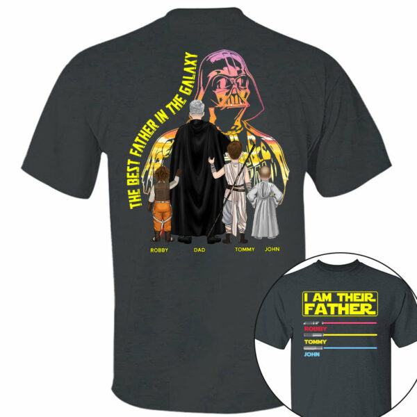 I Am Their Father - Personalized Shirt For Dad - Image 4