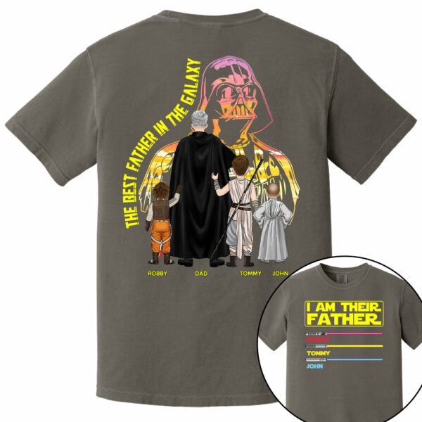 I Am Their Father - Personalized Shirt For Dad - Image 10