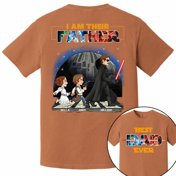 I Am Their Father - Personalized Shirt Gift For Dad, Father's Day Vr2 - Image 11