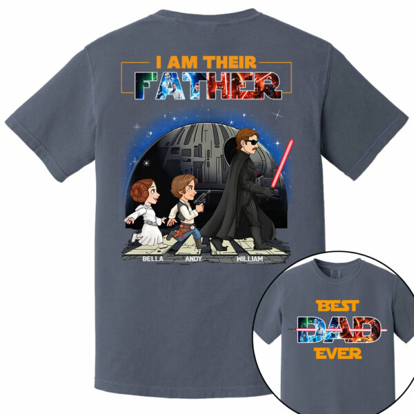 I Am Their Father - Personalized Shirt Gift For Dad, Father's Day Vr2 - Image 12