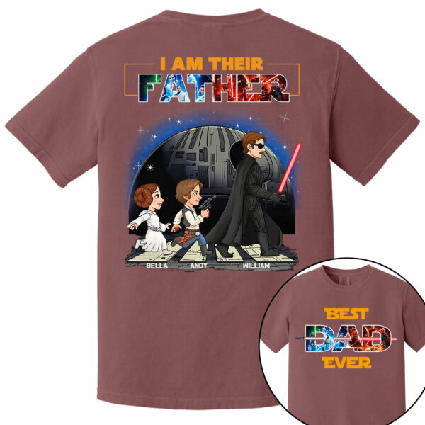 I Am Their Father - Personalized Shirt Gift For Dad, Father's Day Vr2 - Image 9