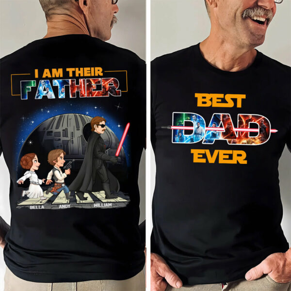 I Am Their Father - Personalized Shirt Gift For Dad, Father's Day Vr2