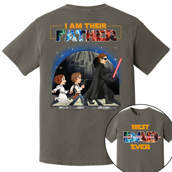 I Am Their Father - Personalized Shirt Gift For Dad, Father's Day Vr2 - Image 8