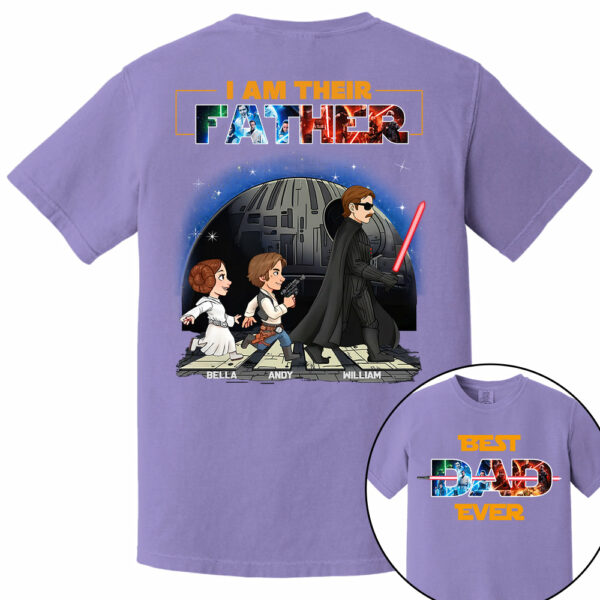 I Am Their Father - Personalized Shirt Gift For Dad, Father's Day Vr2 - Image 7