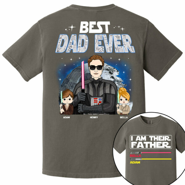 I Am Their Father Best Dad Ever, Custom Shirt, Gift For Dad Father's Day 2025 T1807 TU20 - Image 9