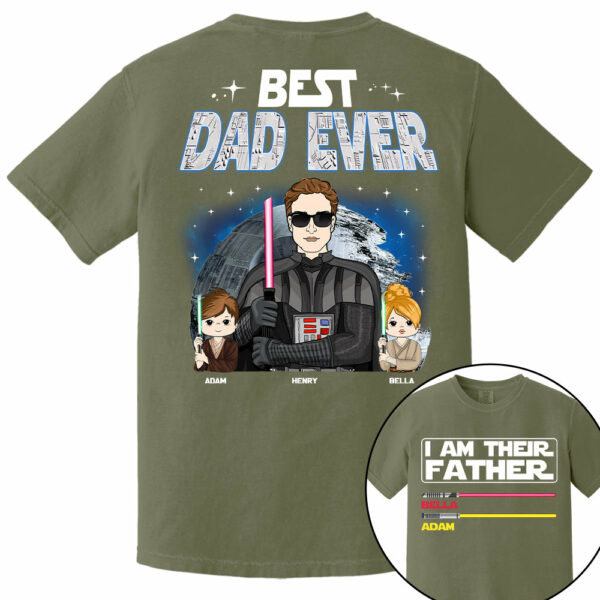 I Am Their Father Best Dad Ever, Custom Shirt, Gift For Dad Father's Day 2025 T1807 TU20 - Image 13