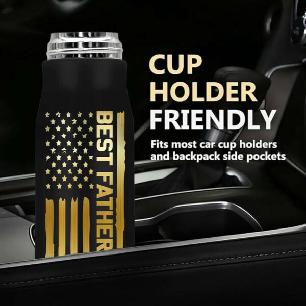 I Am Their Father Custom Bullet Tumbler For Dad - Father's Day Gift - Image 5